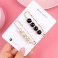 Pearl Brooch Clip Pants Jeans Skirt Brooches Adjustable Buckle Pants Waist Pin 5.5cm/7.5cm. 