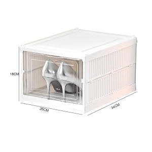 【SG STOCK】Thickened Foldable Shoe Storage Boxes (3/6 Layers) Installation Free Shoe Rack Organizer Shelf Stackable Rack