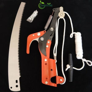 Đầu kéo tỉa cành cắt cành cây trên caohái quả kết hợp cưa cành-kéo có cưa 2in1