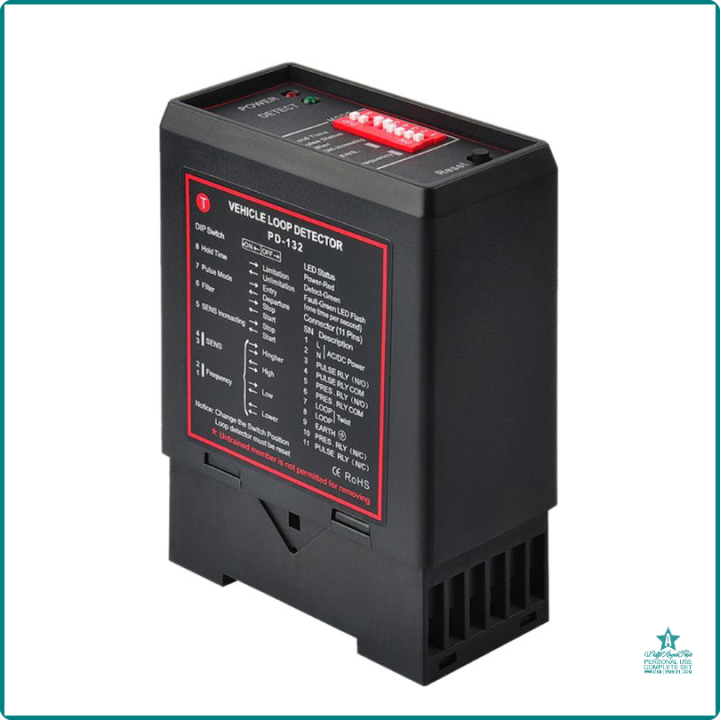 [op033] PD132 Single Channel Inductive Vehicle Loop Detector for Car ...