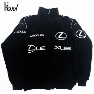 KSUAL F1 LEXUS Racing Jacket Mens Embroidered Motorcycle Clothing Summer Couple Cycling Windbreaker