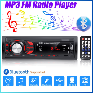 COD Taffware Tape Mobil Audio Bluetooth 5.0 Wireless Super Full Bass USB MP3 Player Layar LCD Lampu RGB Dvd Grand Max New Carry Sedan Innova Truk 24 Volt 60W Dengan Remote Kontrol - MP3-S211L