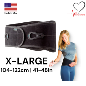 Aspen Lumbar Back Support Belt | Adjustable Compression Brace for Lower Back Pain Relief