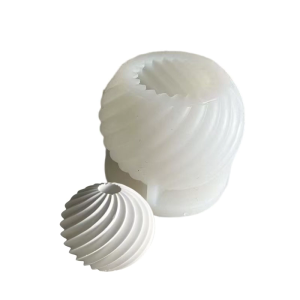 Versatile Silicone Mould for Thread Flower Pots Easy Demoulding Cement Planter Accessory for Enthusiasts Household