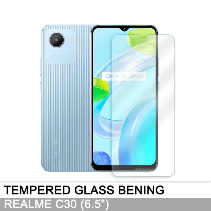TEMPERED GLASS REALME C31 / C51 / C51 NFC / C55 NFC / C30 / C30S ...