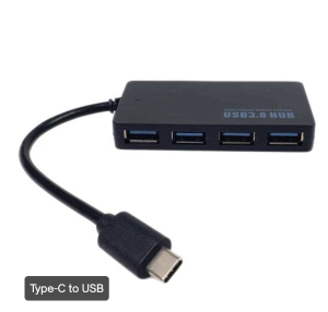 Adapter USB Hub Type C to USB 3.0 USB to USB 3.0 for Laptop Smartphone HP OTG 4 Port