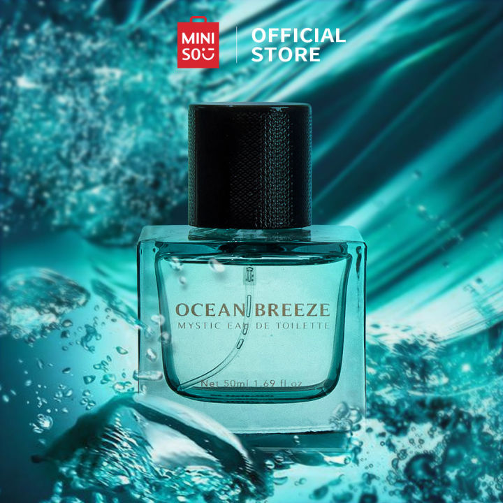 MINISO Parfum Pria Mystic Eau De Toilette 50ml Parfum Laki Laki Parfum Pria Tahan Lama