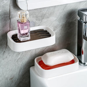 [Freeship Max] Khay đựng xà phòng dán tường  Cozy Style hộp để xà bông cục gắn tường màu sắc tinh tế nhựa ABS không mùi