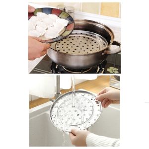 Tatakan Kukusan Alas Panci Kukus Steamer Rack Stainless steel