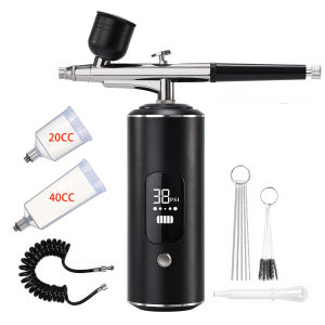 Cordless Airbrush Kit Rechargeable Auto Handheld Portable Wireless Air Brush Airbrush Compressor Makeup Art Painting
