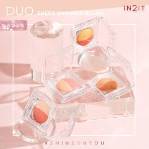 IN2IT Duo Sheer Shimmer Blush 3.5g (DSB) [Halal Certified] - Lazada