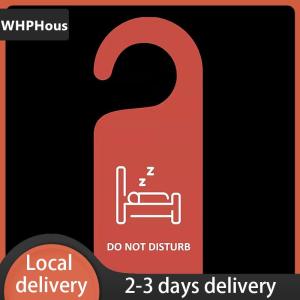 [COD] WHPHous Ship within 24 hours Do Not Disturb Door Sign Hanging Sign Shop Pendant Room Cleaning Double-sided Door Tags For Club Cafe Hotel