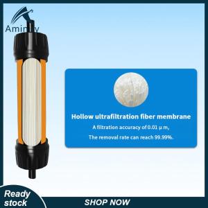 Aminiry[Love sports] Outdoor Mini Water Filter Straw Camping Purification For Survival Or Emergency Supplies Portable Water Purifier Camping Hiking