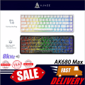 Ajazz AK680 Max RGB 8K RT Adjustable 0.01 Wired Magnetic Switch Keyboard. 