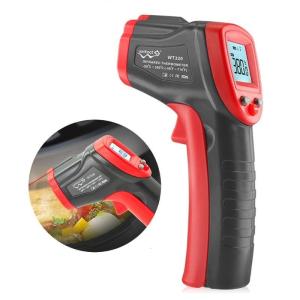 -50 to 380℃ Digital Temperature Measurement Tool with Backlit Auto Off Thermometers for Industrial Temp Reader