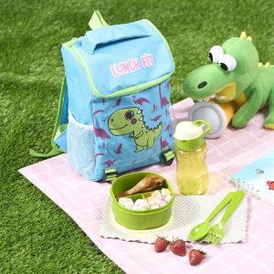 CPM Tas Bekal Unica Dino Set Of 4pcs- Bekal Makan Anak Lunch Box