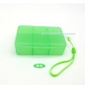 Herbalife six mini sealed small spoon small medicine box portable medicine box pill storage box. 