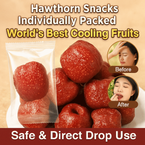 Seedless Hollow Hawthorn Balls Sweet And Sour Appetizer Ready To Eat Snack No Added Pitted Hawthorn Individually Packaged Fast Delivery无核空心山楂