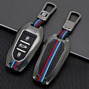 Bao Da Ốp Bảo Vệ Chìa Khóa Điều Khiển Từ Xa Phản Quang Phù Hơp Xe Peugeot 3008 5008 2008