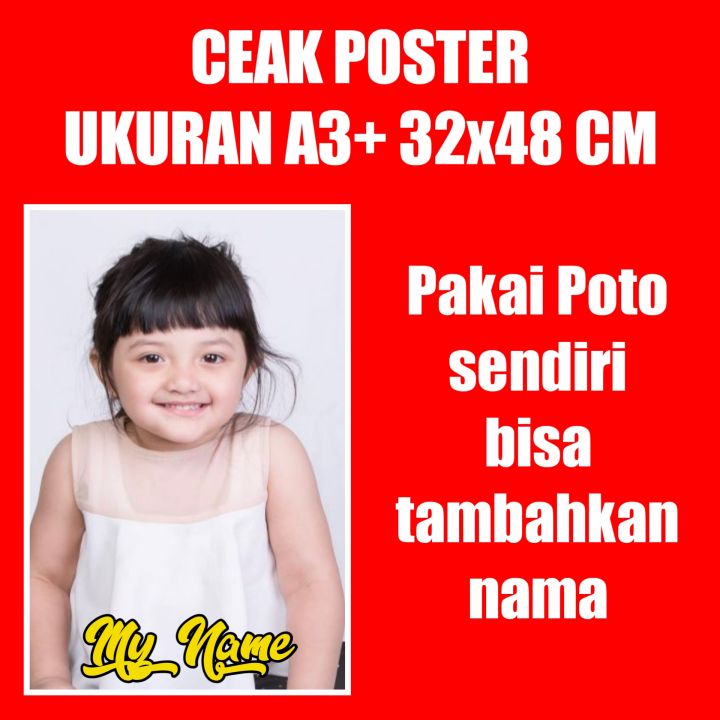 CETAK POTO POSTER / CETAK POTO / CETAK POTO A3