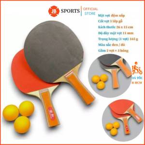 Bộ Vợt Bóng Bàn (2 Vợt) LANBANG 3009 - Tặng Kèm 3 Bóng