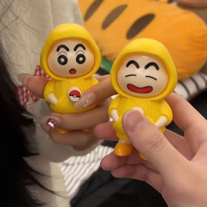 Búp Bê Shin-chan Thay Đổi Khuôn Mặt Có Móc Khóa – Đồ Chơi Trang Điểm Mini Dễ Thương