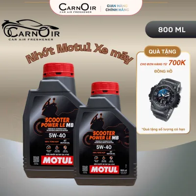 ( combo 2 chai xe ga) Dầu nhớt Castrol Power 1 4T 10W-40 0.8L/1L cho xe ga - castrol vàng