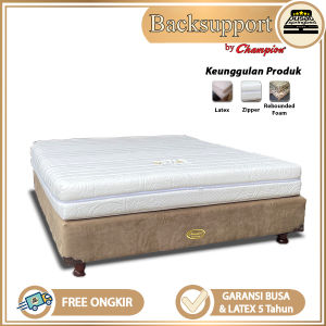 Kasur Full Rebounded Foam & Latex - Champion Springbed Backsupport Landmark [JABODETABEK]