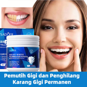 Pemutih Gigi Bubuk Teeth Whitening Powder 50G---Bubuk Mutiara pemutih gigi permanenPembersih Gigi Menghilangkan Karang Melindungi Gigi Cerah Perawatan Mulut dan Atasi Gigi KuningPemutih Oral Hygiene Cleaning Serum Removes Plaque Stains