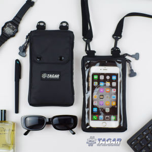 Hanging Wallet Waterproof Dompet Handphone & Kartu Pria Wanita Anti Air TAGAR HWx04