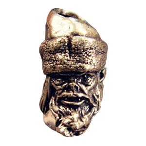 Artistic Santa Metal Beads for Creative Paracord Projects and Fashionable Large Hole Charm Artistic Collectibles