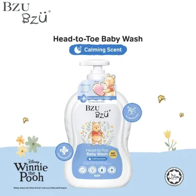 BZU BZU Head to Toe Baby Wash (600ml / Value Set / 3 Bottle/ 6 Bottle)