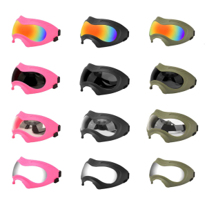 Pet Sunglasses For Small to Large Dog Flexible Nose Pad Breathable Sun Protections Dog Goggles Outdoor Accessories