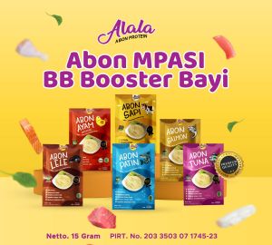 Alala Abon Bayi Mpasi 8 Bulan - Abon Mpasi Penambah Nafsu Makan - ABON PENAMBAH BB ANAK