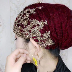 Lace Lnner Hijab Cap for Muslim Women Lace Cap