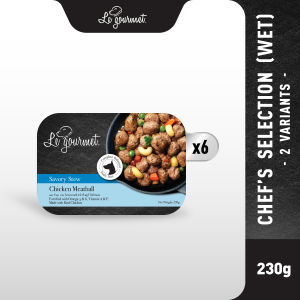 LeGourmet Savory Stew Chicken Meatball/Chicken with Lamb Meatball Recipe (230g x 6 Units)