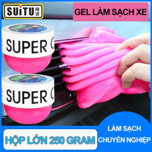 Gel đánh bóng làm sạch các lớp bụi mịn bám trong xe ô tô