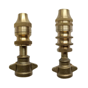 Brass Garden Water Hose NozzleHighs Reach Pressure Washer Nozzle Super Sweepers Nozzle for Clean PatiosDrivewaysYard