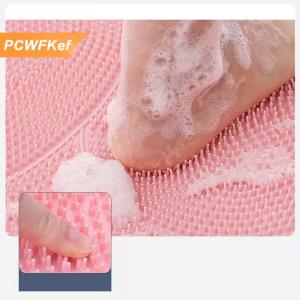 【PCWFKef】 Phòng tắm chống trượt mat phòng tắm chân cọ xát da chết massage chân Mat nhà tắm phòng tắm hút cốc sàn mat