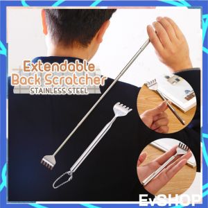 Telescopic Itch Back Scratcher Foldable Small Portable Extendable Design Stainless Steel Anti-itch Body Massage Stick