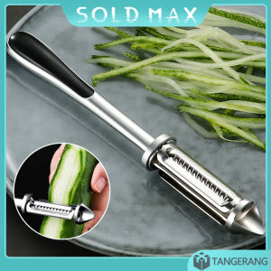 【Stainless】Multifungsi Peeler Knife/Pengupas Buah Sayur/Pisau Kupas/Alat Pengupas