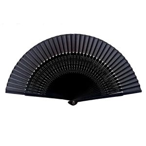 WAPKTY Portable Bamboo Folding Fan Summer Chinese Style Decorative Bamboo Fan Ancient Style Simple Handheld Fan for Dance Performance