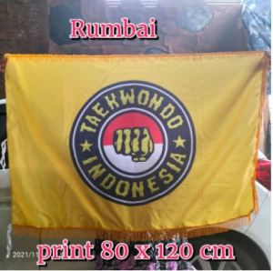 Bendera Taekwondo Tae Kwon Do Rumbai