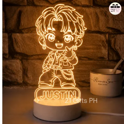 SB19 Acrylic LED Lamps for Display Gifts Personal Use Desk Table Light