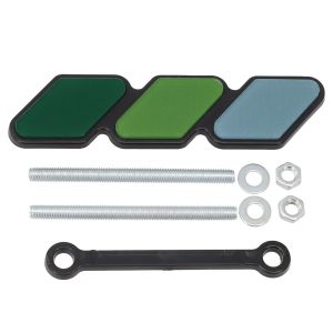 WH Tri-color 3 Grille Badge Emblem for Toyota 4Runner RAV4 Highlander