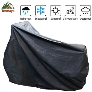 Termaya Motorcycle Cover electric vehicle PEVA clothes Waterproof Protection Outdoor Bike Scooter Dustproof Rain Cover