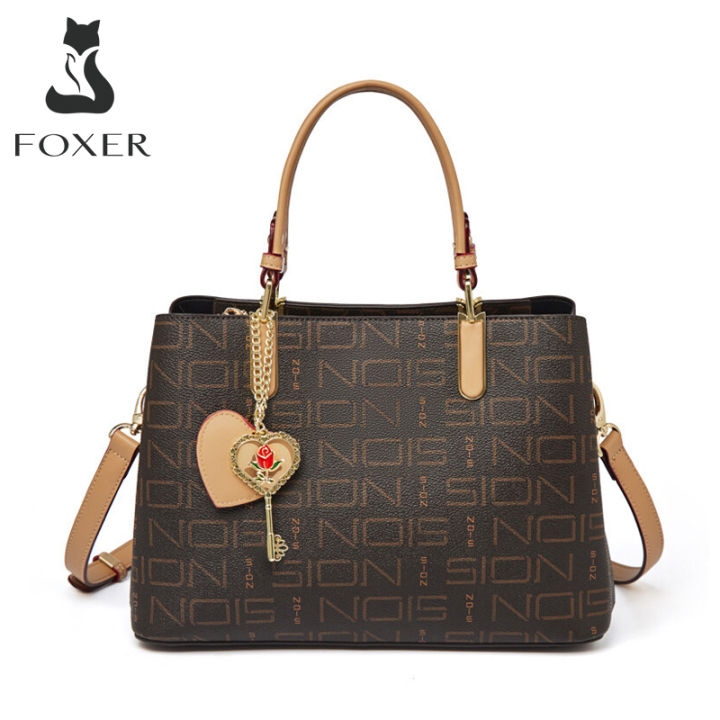 Foxer bag for women on sale shoulder bag women elegant PVC