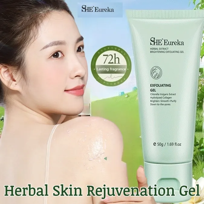 SHE%20Eureka%20Chlorella%20Exfoliating%20Gel%20Herbal%20Extract%20Skin%20Rejuvenation%20Gel%20Face%20And%20Body%20Skincare%20-%20Image%202