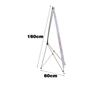 1.6*1.8m X Banner Stand Poster Display Stand Vertical Advertising Display For Indoor Use