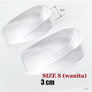 PREMIUM QUALITY PENINGGI BADAN INVISIBLE BANTALAN PENINGGI BADAN ALAS SEPATU PENINGGI BADAN